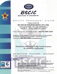 Certification